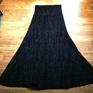 LulaRoe Maxi Skirt Sz M